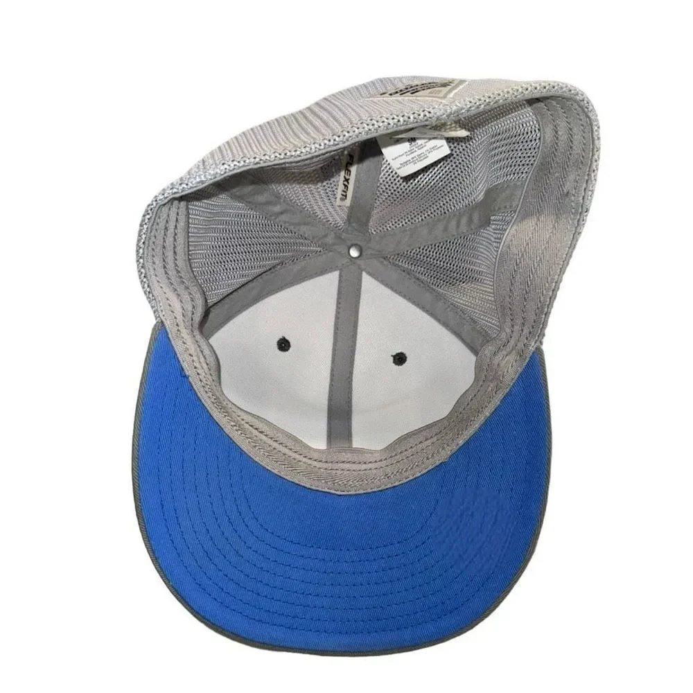 Columbia PFG high crown original flexfit S/M flat brim Hat Cap - Picture 5 of 8